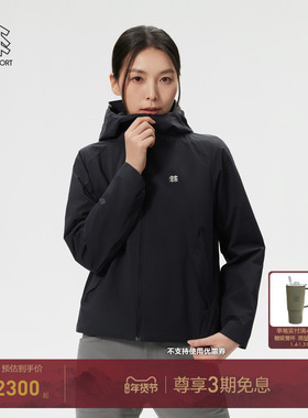 KOLON SPORT可隆软壳衣防泼水防风透湿GTX女士2L REVIVER软壳夹克