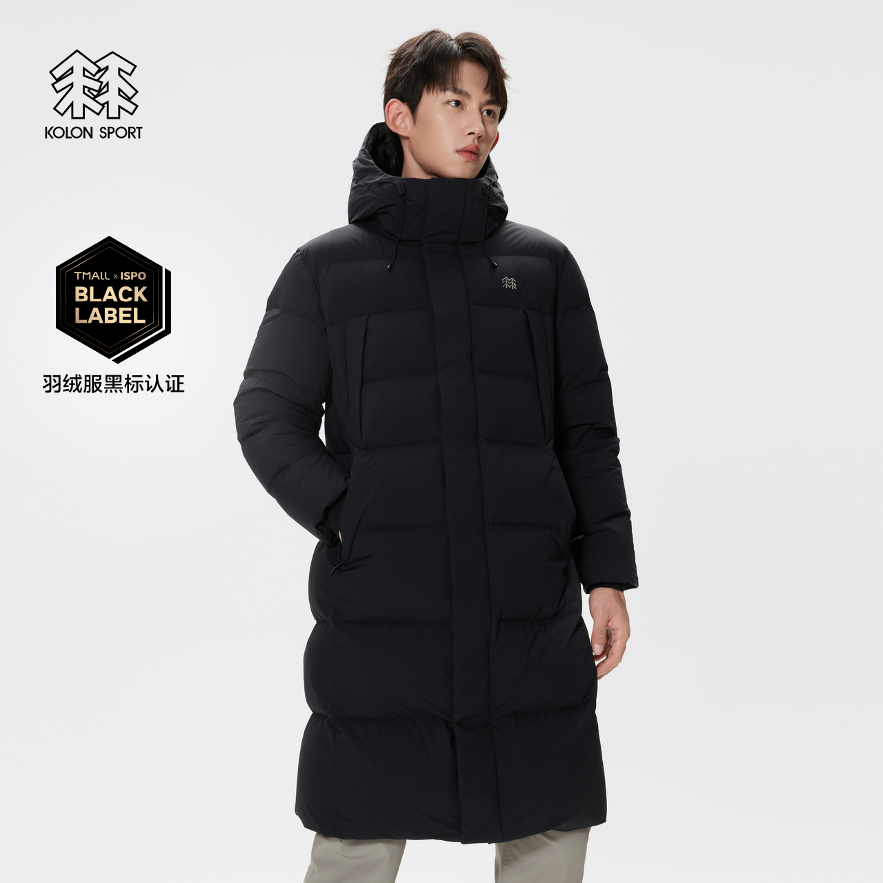 男士BENCH LONG羽绒服 防泼水防风面料