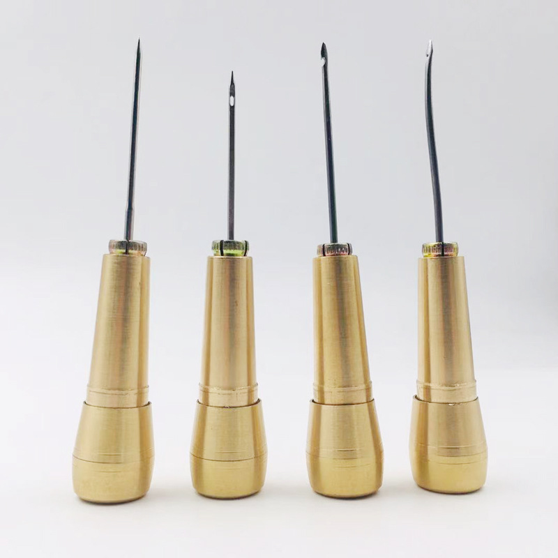 铜锥子补鞋工具千枚通手工缝纫