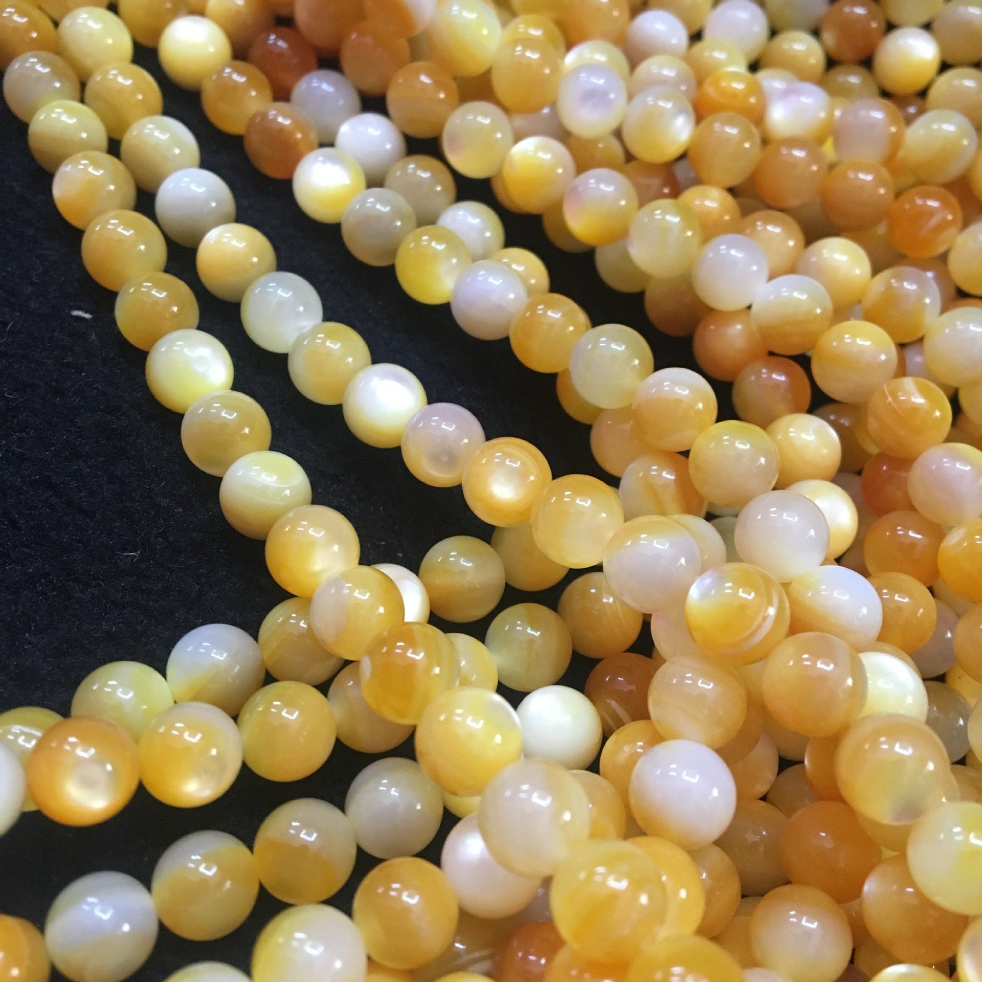 现货天然贝壳珍珠diy贝珠