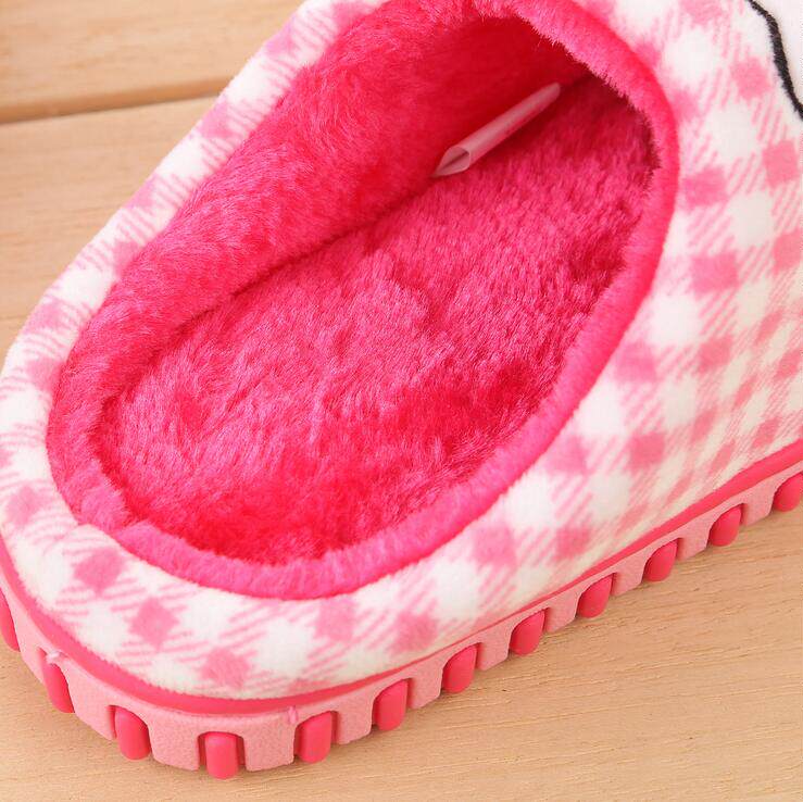 Pantoufles enfants en suède HELLO KITTY - Ref 1008346 Image 4