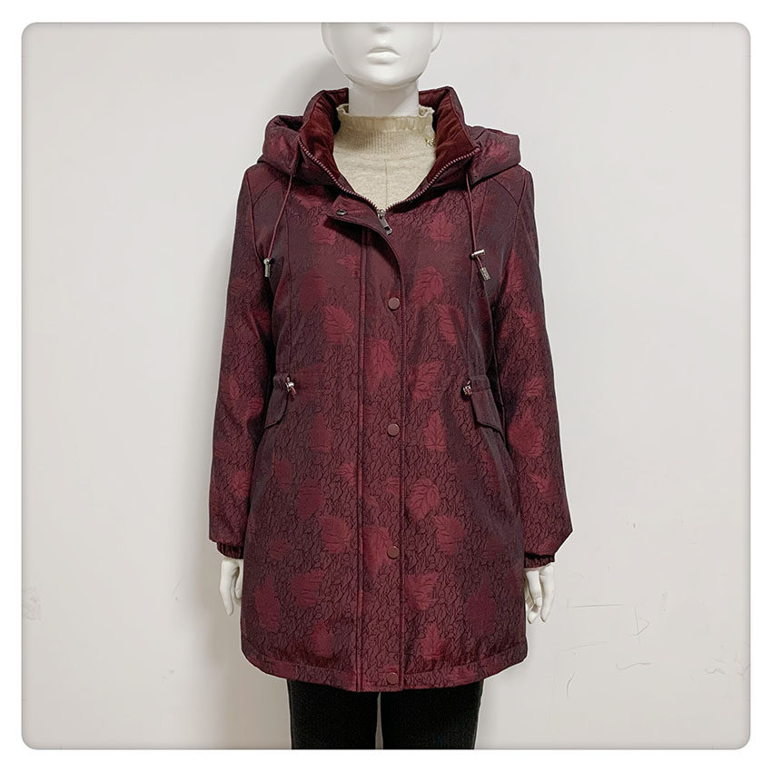 【闭店清仓】，234831福太太中老年妈妈穿大码内胆可脱卸羽绒服