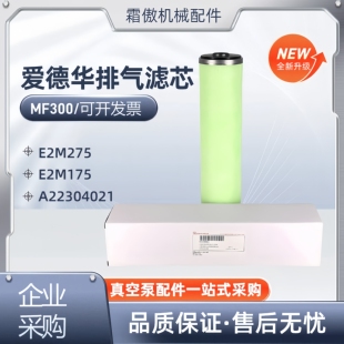 爱德华E2M275真空泵排气滤芯E2M175 A22304021保养配件耗材MF300