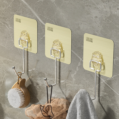 【大大大！】超强力粘钩强力无痕挂钩承重家用免打孔不锈钢大号勾