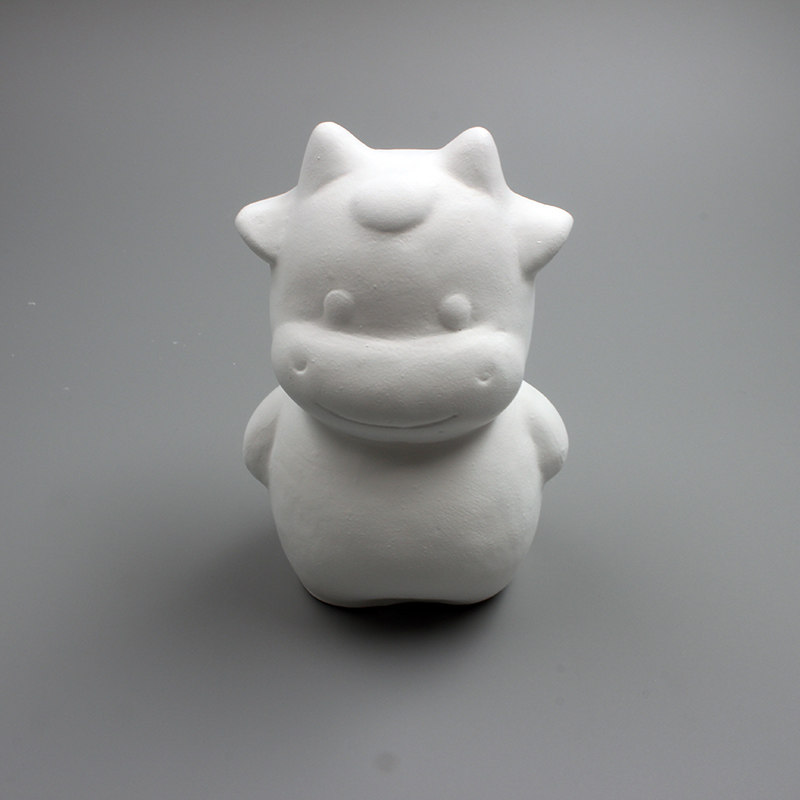 中国特色无锡惠山泥人精品十二生肖(牛)泥塑手绘diy工艺品