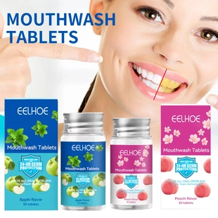 Tablets Travel Mouthwash Toothpaste Mou Fresh Breath
