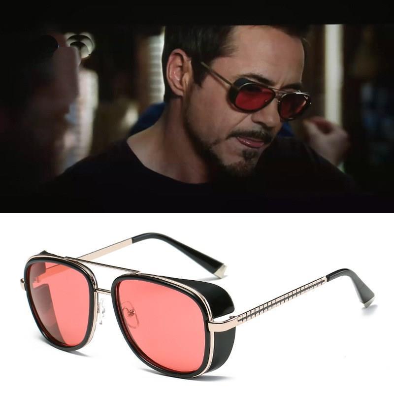 Iron Man 3 Matsuda TONY stark Sunglasses Men Rossi Coating r