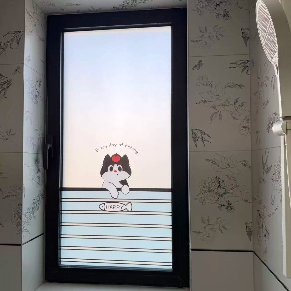 南墙浴室玻璃防窥防走光贴膜