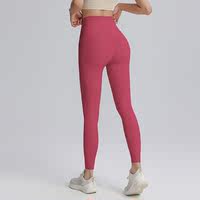 7A Antibacterial new high-waisted, seamless and no-embarrassment line fitness exercise 9-point shark pants, leggings, hip-lifting yoga pants thumbnail 4