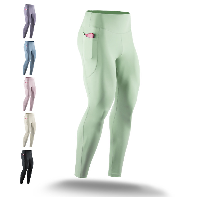 美式秋冬高腰篮球运动紧身裤男弹力速干训练打底跑步田径健身长裤