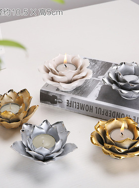 陶瓷工艺品 陶瓷家居烛台摆件 精品礼品陶瓷纯手工烛台