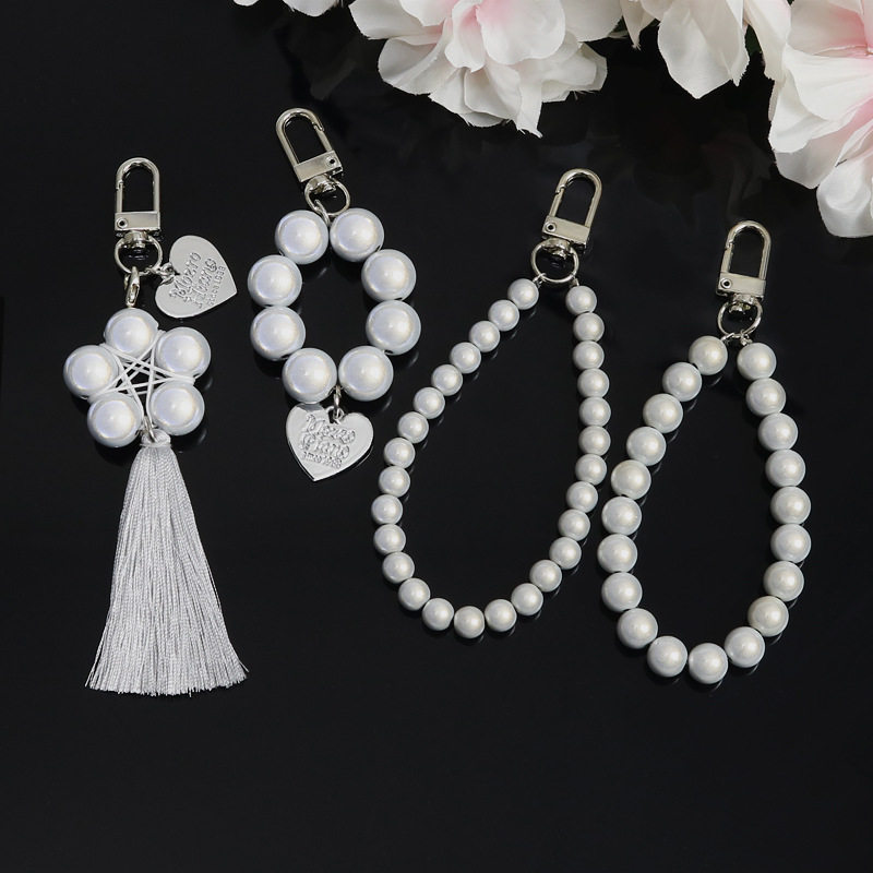 ins银色灯泡圆珠挂件创意流苏爱心耳机套配饰手腕串珠钥匙扣,饰品/流行首饰/时尚饰品新,摆件,淘宝优惠券,粉丝福利购,淘宝优惠卷