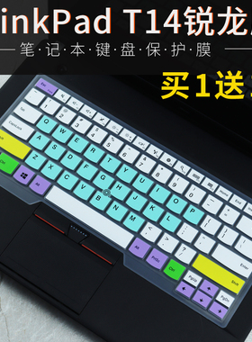 适用ThinkPad T14 P14s联想14英寸E14键盘膜Slim笔记本屏幕贴专用