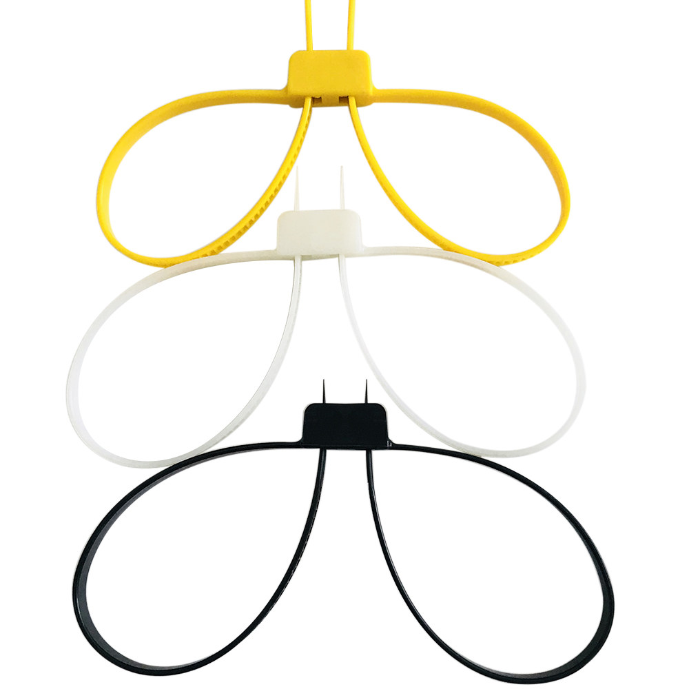 短款约束带 一次性海豹美式asp折叠扎带自锁式尼龙扎带塑料捆绑带