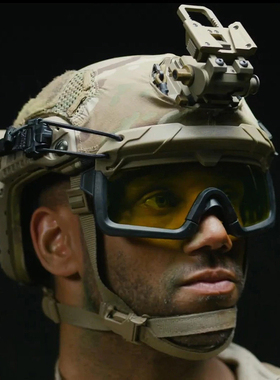 FMA 战术头盔专用护目镜夏天骑行 防尘防弹fast exf 高切头盔通用