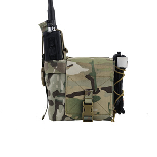 SS风格战术背心molle杂物包拓展包 对讲机CPC AVS JPC腹部侧包