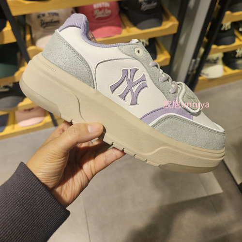 韩国代购MLB新款复古增高休闲鞋