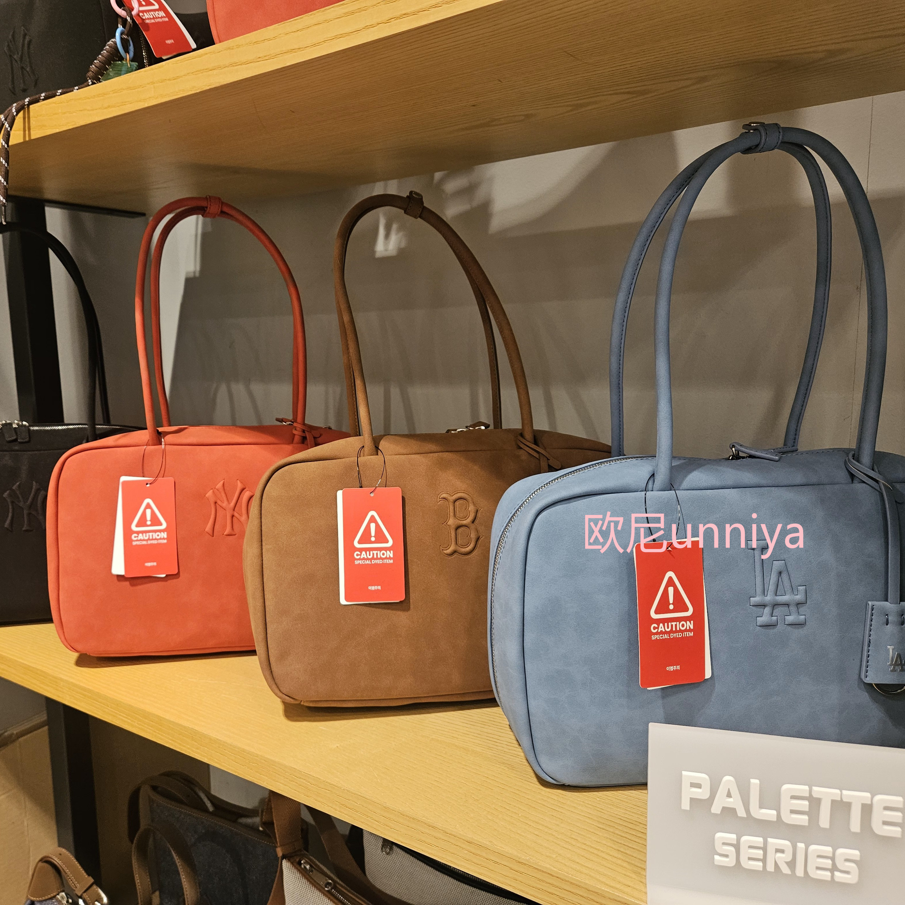 韩国代购 MLB 新款多巴胺色系腋下包 复古时尚百搭单肩手提包,箱包皮具/热销女包/男包,腋下包,淘宝优惠券,粉丝福利购,淘宝优惠卷