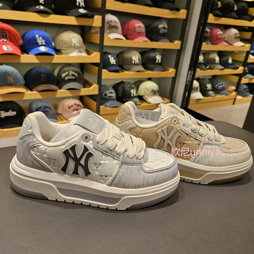 NY洋基队满印情侣款学长鞋