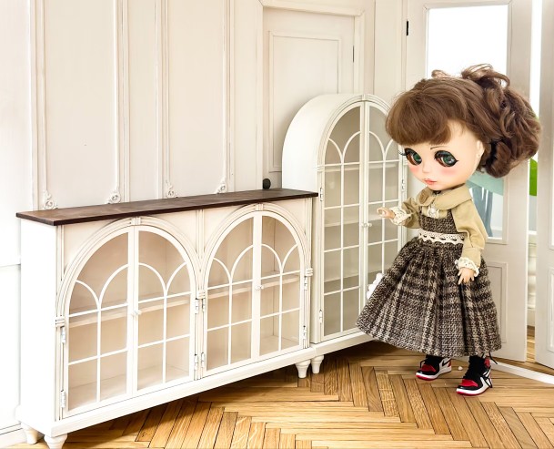 DIY娃用家具法式餐边柜