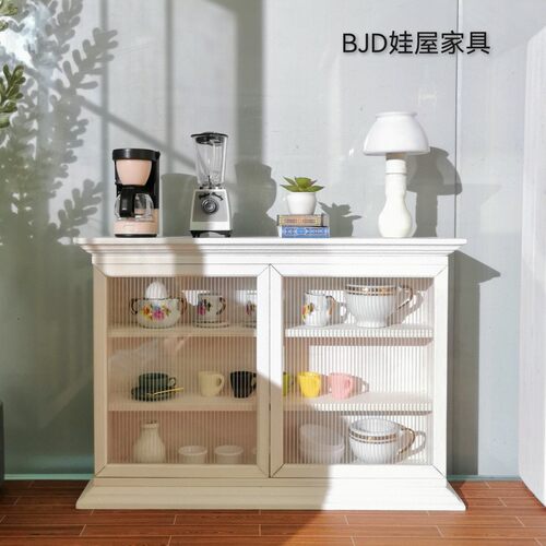 微缩家具6分欧式餐边柜