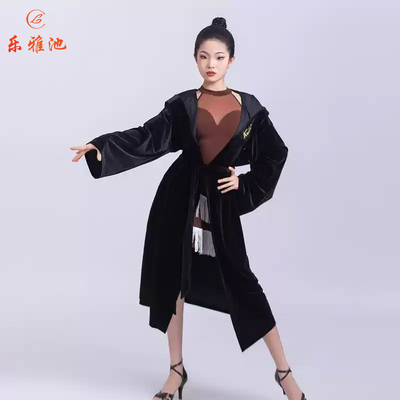 乐雅池儿童演出服拉丁舞服战袍代言人明星款