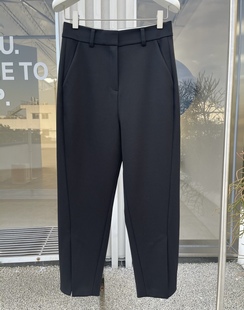 2025高腰纯色直筒显瘦西装 77359 裤 小西裤 九分裤 WUZHI