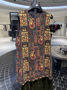 朴恬2025秋冬新款 国风复古刺绣背心马甲秋上衣马夹外套1891 新中式