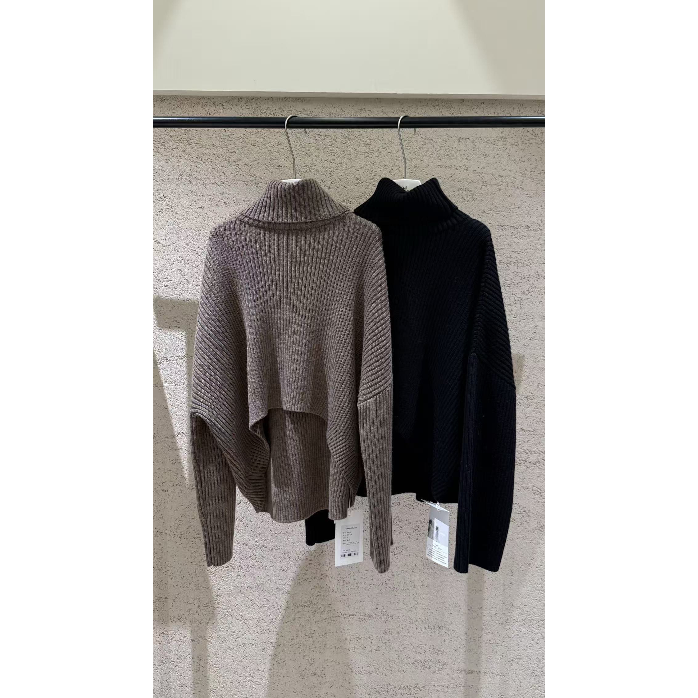 静奢系列-geCharm极简风轻奢澳洲羊毛高领保暖毛衣（含33澳毛）87