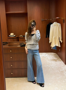 EASE-春超模牛仔裤型超好完全不挑腿型牛仔裤(人手一条)e26a6095