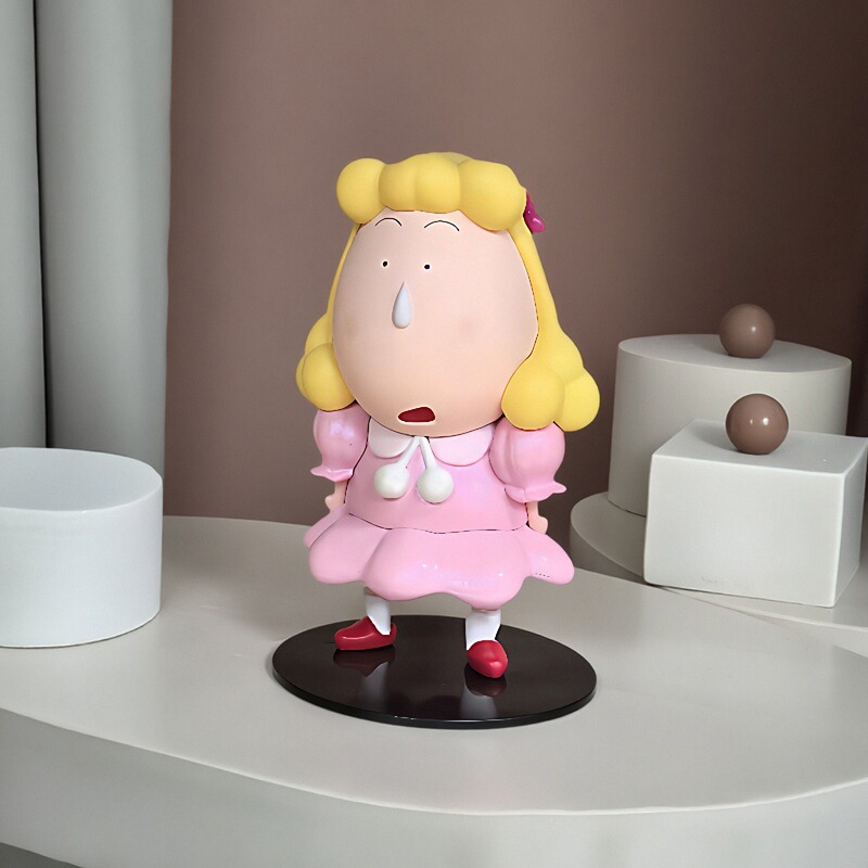 蜡笔小新手办阿呆盲盒桌面摆件可爱创意汽车载装饰品送女生日礼物