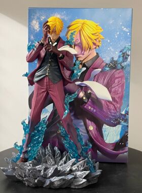 海贼王手办摆件天绘山治高配动漫周边手办GK模型摆件雕像生日礼物