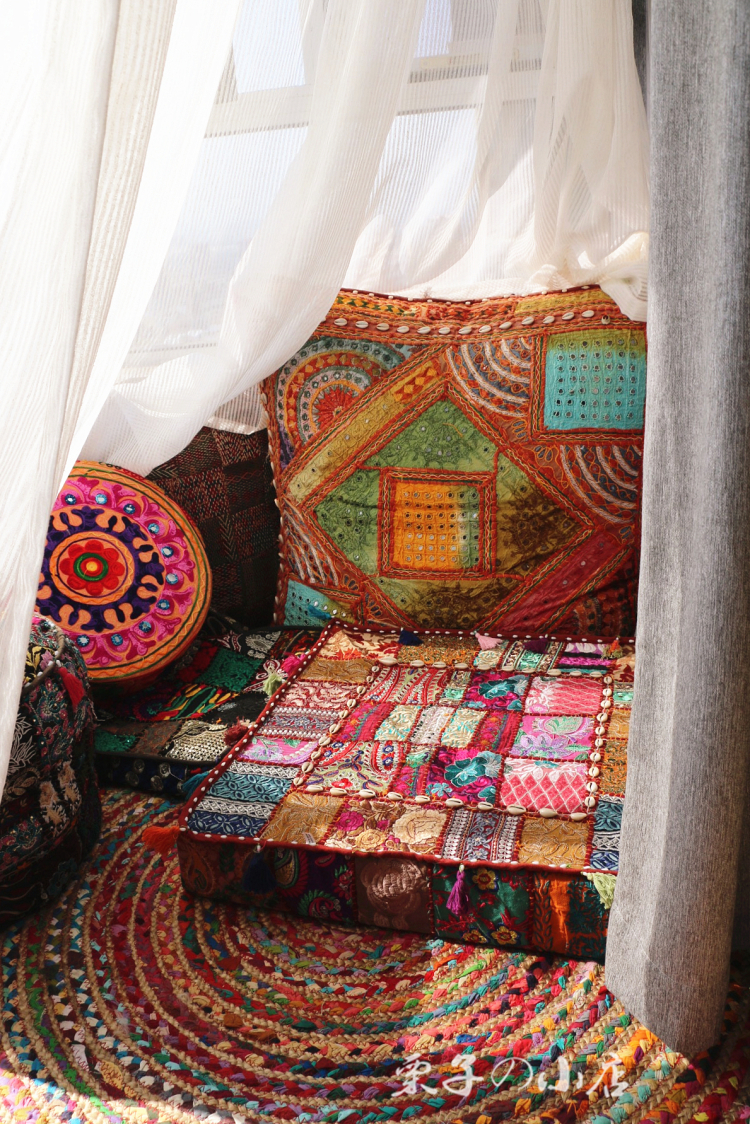 印度特色布艺家居手工艺品栗子的小店补差价链接