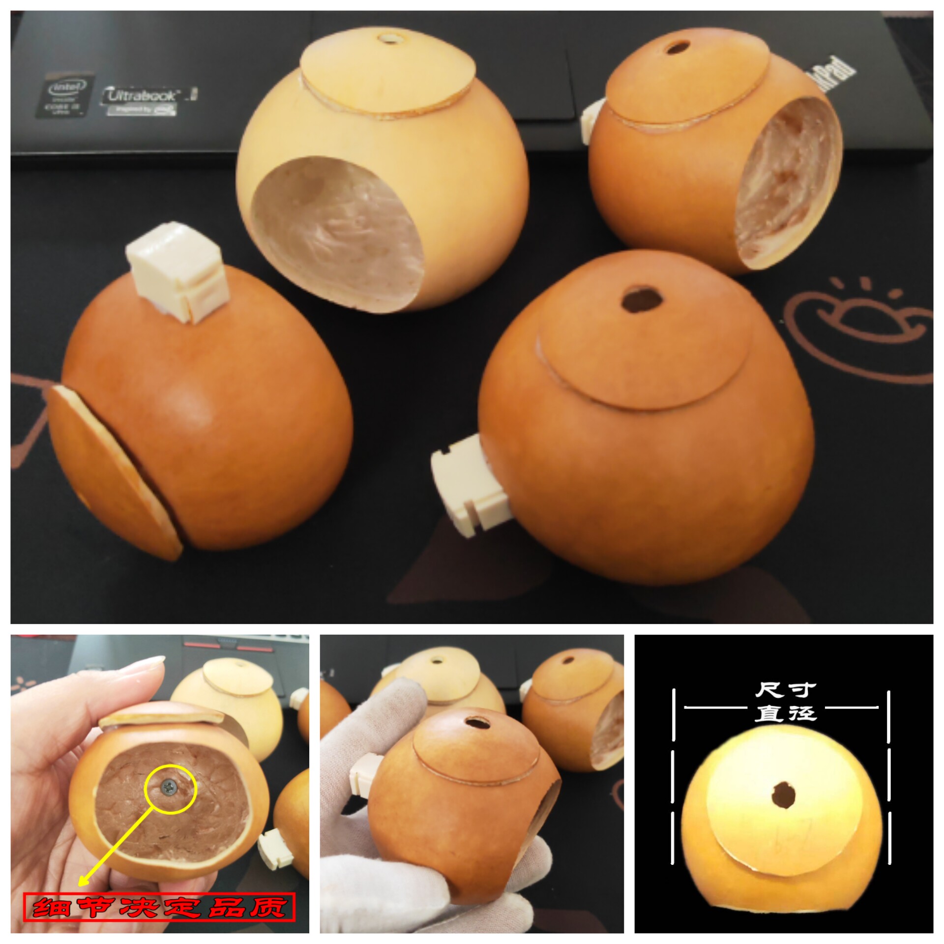 贝子窝红子黑子鸟窝手工葫芦大号中号小号鸟窝 文鸟防惊吓