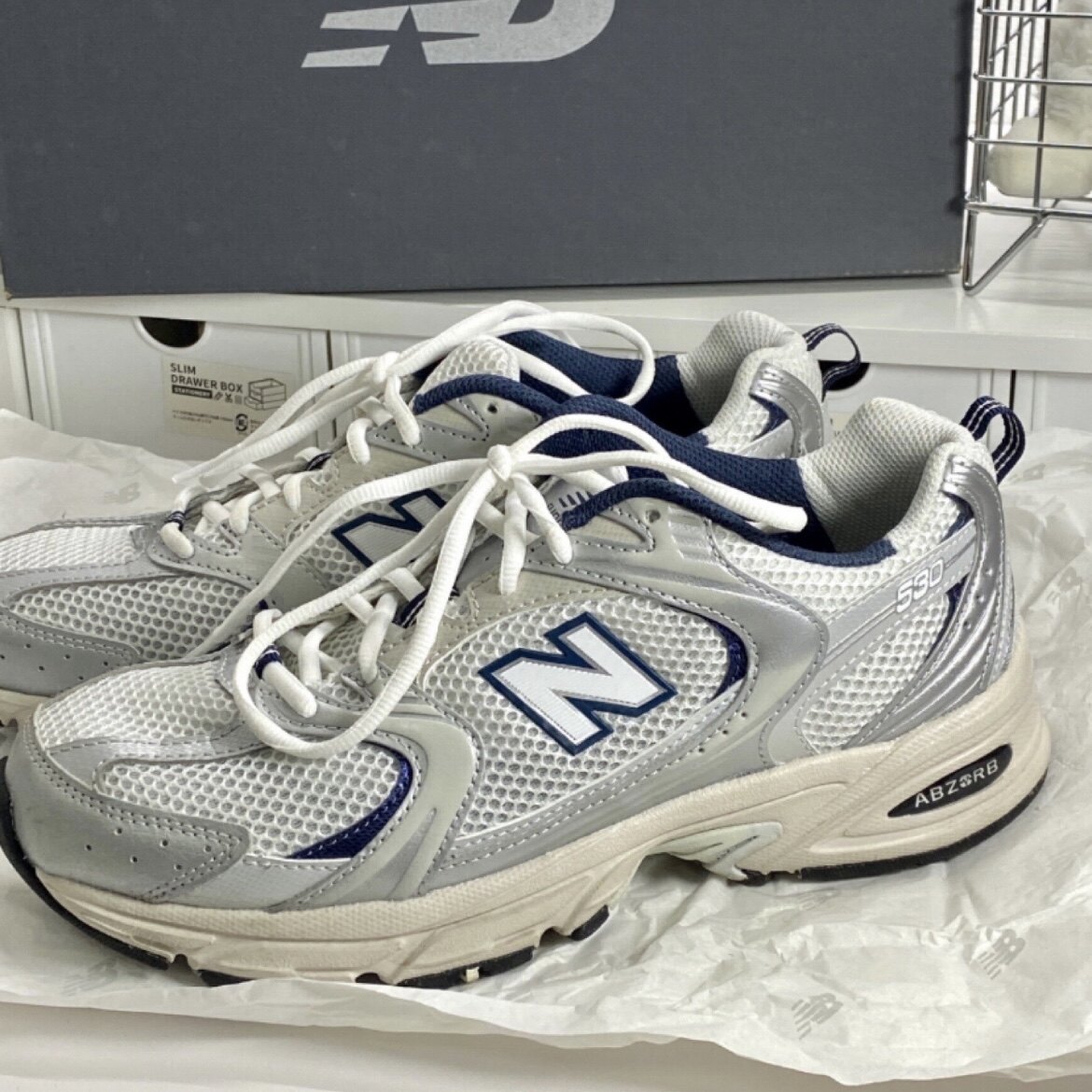 New Balance  530系列新款潮流老爹鞋网面运动休闲男女款MR530KA
