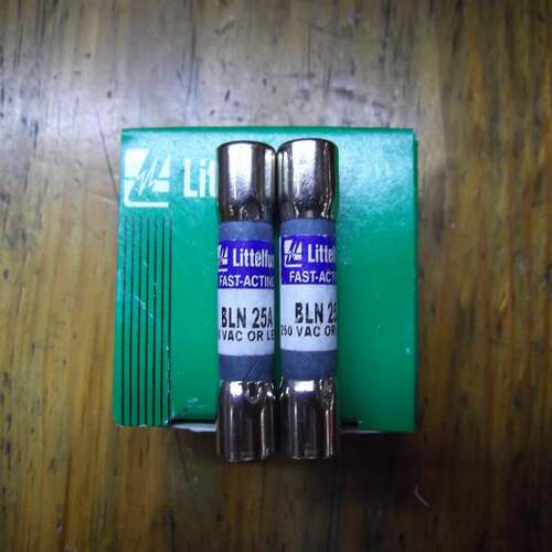 BLN 25 美国Littelfuse熔断器保险丝 10*38 正品 25A 250V