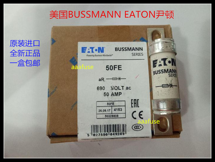 35FE 40FE 50FE 63FE 80FE 100FE BS88.4原装BUSS熔断器63A700V 电子元器件市场 熔丝/保险丝座/断路器/保险管 原图主图