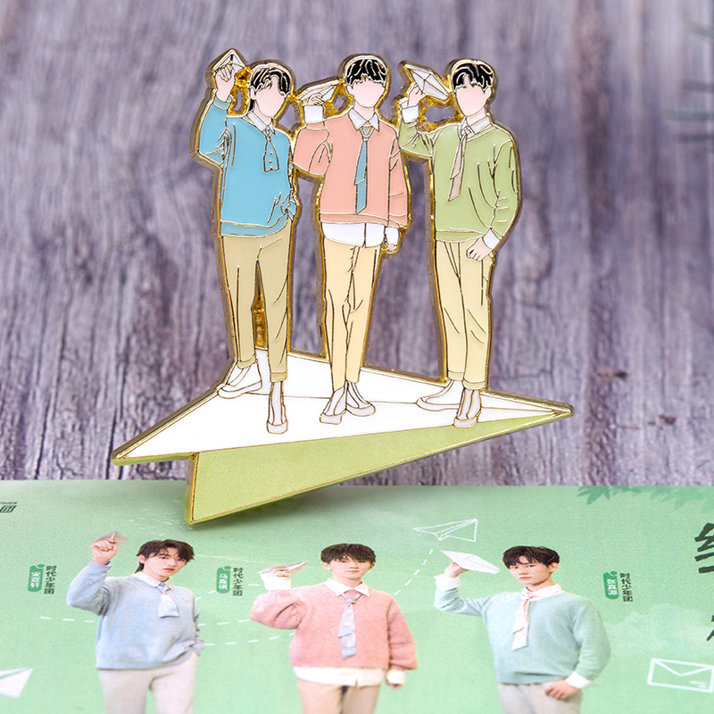 马嘉祺宋亚轩张真源金属徽章