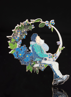 周深周边巡回演唱会金属徽章包包挂件小卡立牌送生日礼物应援同款