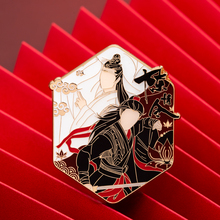 肖战王一博周边博君一肖金属徽章饰品立牌摆件包包挂件送生日礼物