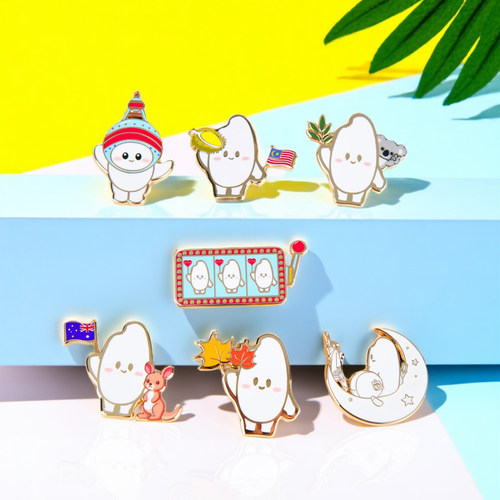 周深世界巡回演唱会生米应援徽章