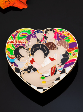 NCT DREAM 梦队周边同款金属徽章 Hot Sauce 专辑纪念T恤应援小卡