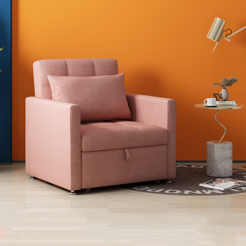 沙发床折叠两用2025新款 单人80厘米宽小户型网红款1米2阳台休闲