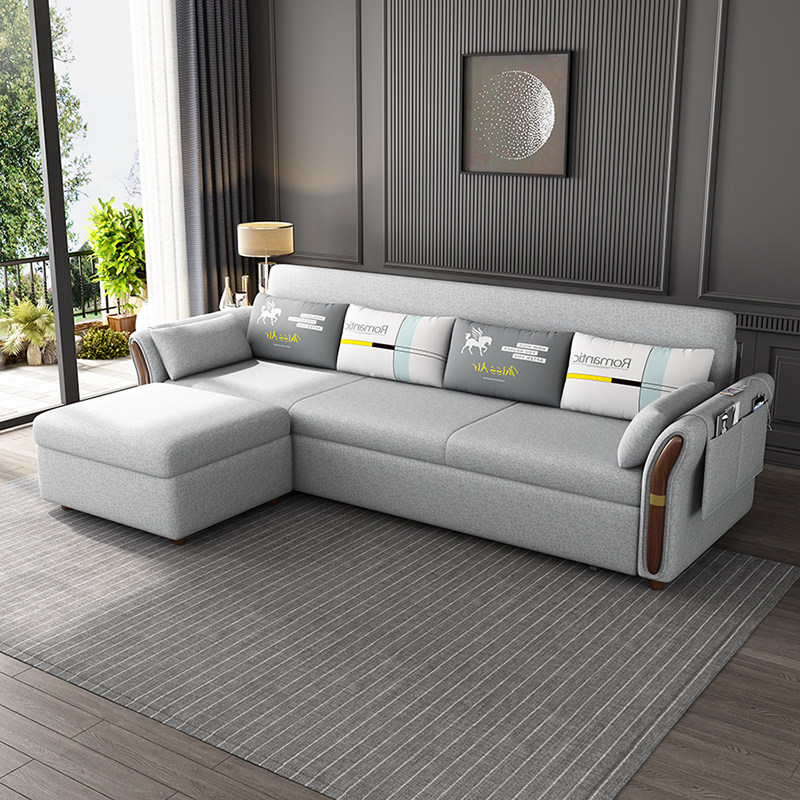 三人位沙发床 两用双人折叠家用2米长 2025新款小户型客厅多功能