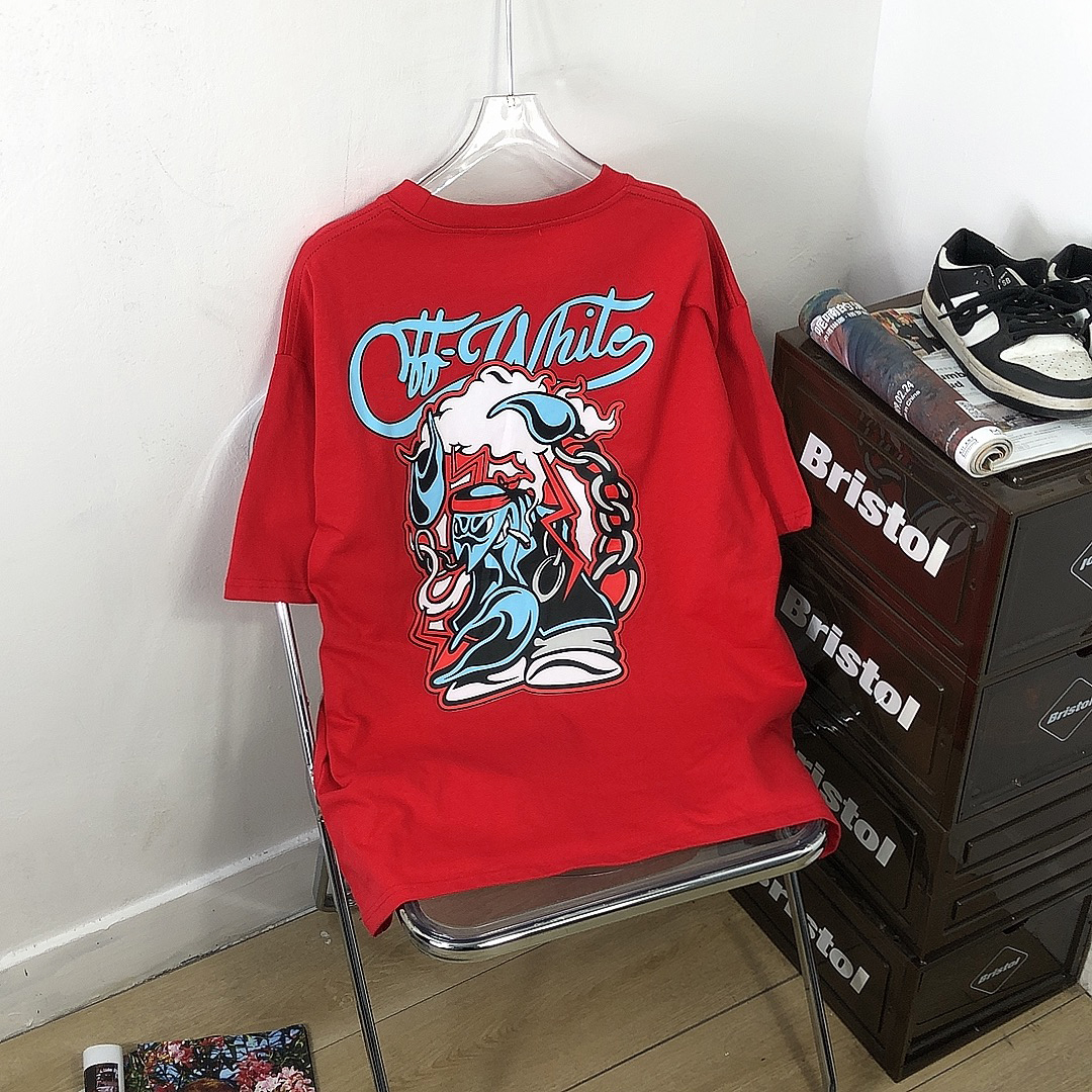 个性街头嘻哈bboy黑人说唱rap挚爱欧美高街宽松棉涂鸦潮短袖T恤