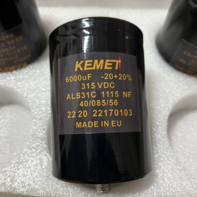 ALS31C1115NF 基美 KEMET 变频器电解电容器 315V6000UF   315VDC