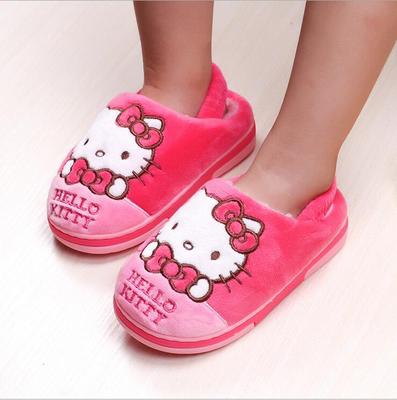 小孩防滑儿童棉拖鞋