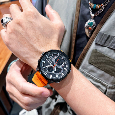 三达大表盘学生体育训练电子表男