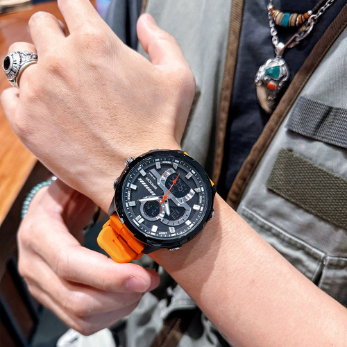 三达大表盘学生体育训练电子表男