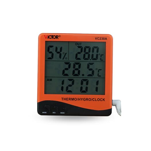 数显壁挂式湿度表深圳胜利VICTOR